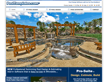 Tablet Screenshot of pooltemplates.com